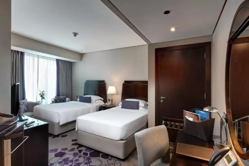 Double room twin beds